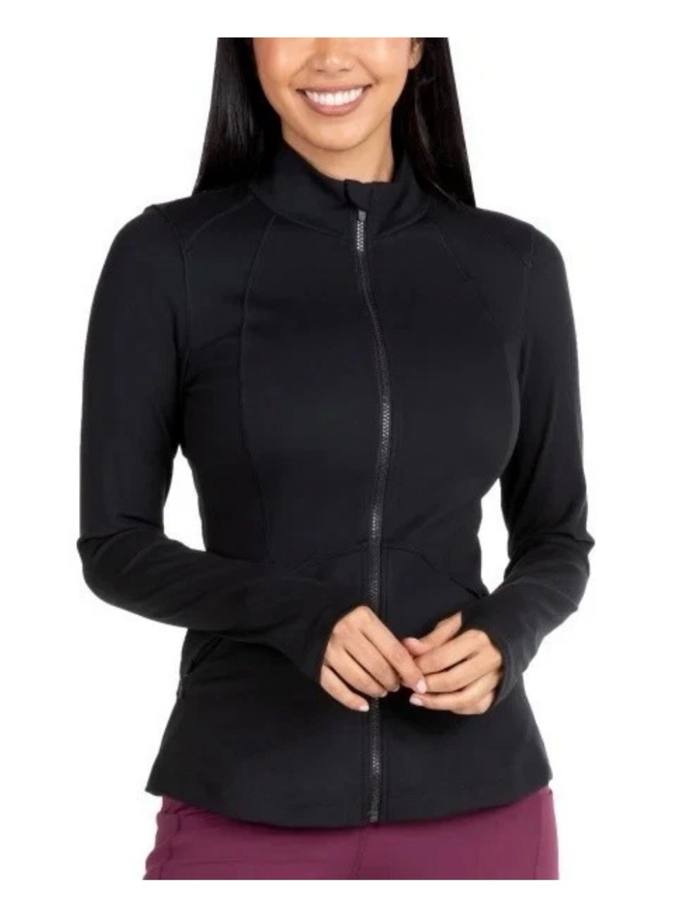 Spyder Women's Black Yoga Jacket size large